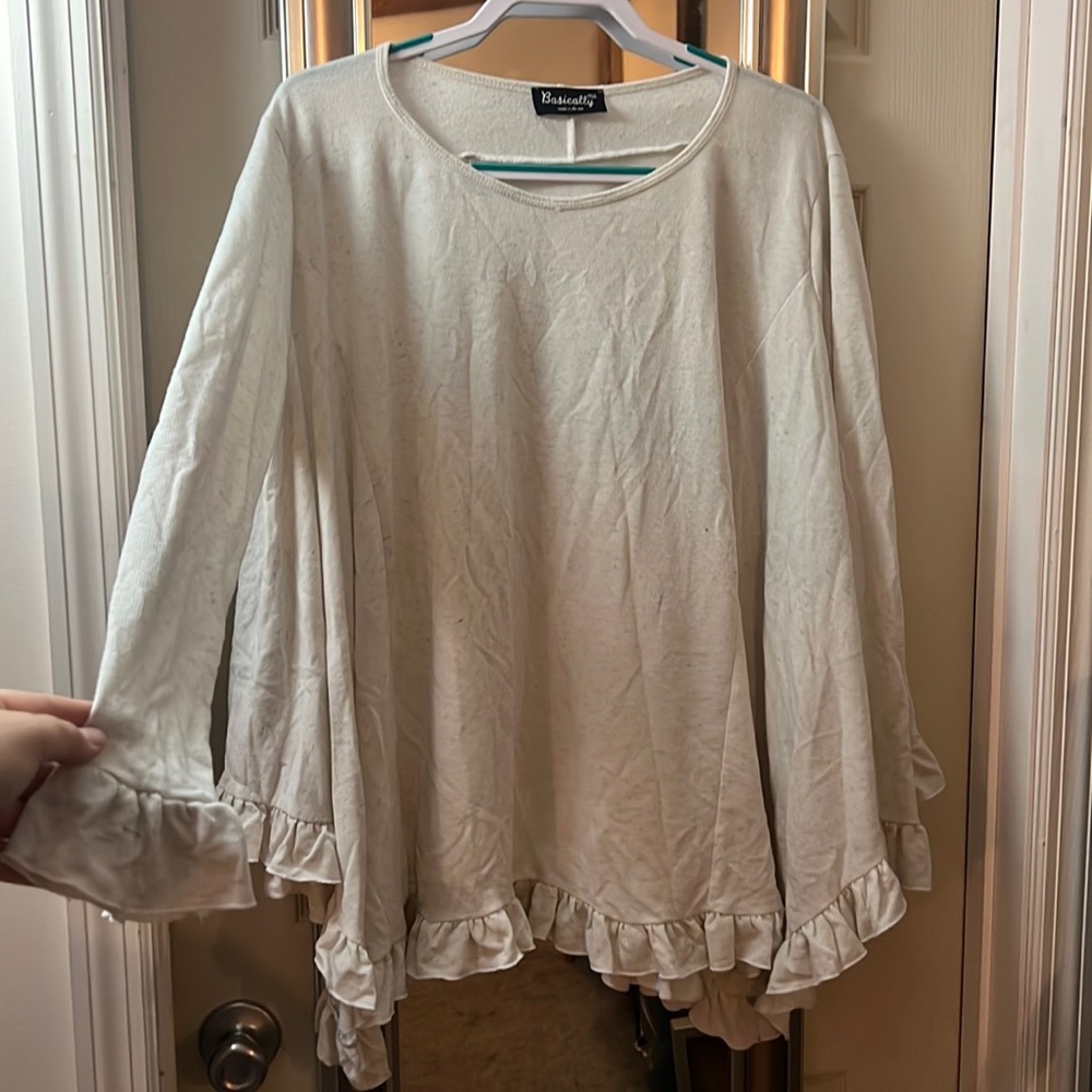 Basically Me flowy long sleeve top.